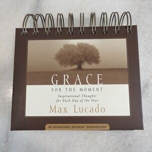 DaySpring Perpetual Flip Calendar Max Lucado GRACE Daybrightener Brand NEW